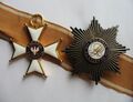 Командорский крест со Звездой Ордена Возрождения образца 1944 года. Аверс
