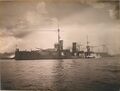 Общий вид линейного корабля «Полтава» (вид с носовой части). 12 октября 1914 г.