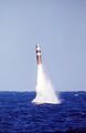 Американская баллистическая ракета АПЛ Poseidon C-3 SLBM.