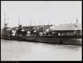 Подводные лодки типа Parthian у причала. Крайняя справа - HMS Proteus. China Station, 1932 год.