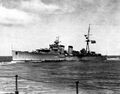 Легкий крейсер Almirante Cervera на маневрах, начало 1930-х гг.