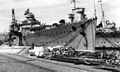 Крейсера Almirante Cervera, Navarra и эсминец Císcar в Кадисе в годы Второй Мировой войны.