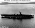 USS Princeton - паром от Сиэтла , штат Вашингтон, 3 января 1944 .