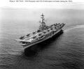 USS Princeton (LPH-5) после модернизации по программе FRAM с вертолётами H-34 на борту 60-е года.