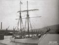 Деревянная шхуна Quo Vadis потопленная Веннингером 18 декабря 1916 года.