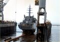 Спуск на воду «Elettra» (A 5340) 24 июля 2002.