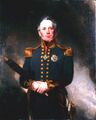 Контр-Адмирал Сэр Эдвард Бандажа (1770-1843). На картине со знаком на шее и звездой ордена.