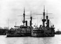 HMS Resolution и HMS Royal Sovereign 1911 год