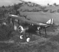 Восстановленный Sopwith Pup с мотором Rhone 9C