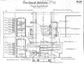 Схема подачи боеприпасов башни №2 линкоров типа Richelieu