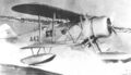 Ro.43 взлетает с поверхности воды