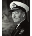 Контр-адмирал Роберт Лав Александр, командир HMS Pandora 15.07.1941 - 01.04.1942. Фотография 1964 годя