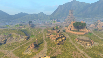 Обзорный вид всей карты