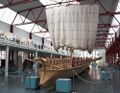 Реплика униремы Navis lusoria.