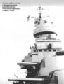 Ходовая рубка, мостик и башенки постов упраления огнем Scipione Africano, 5 марта 1944 г.