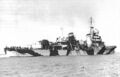 Scipione Africano в море, весна 1943 г. Радиолокационная станция еще не установлена.