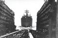Спуск на воду SS Red Oak Victory