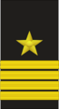 Нарукавный знак капитана 2-го ранга (1994-н.в.)