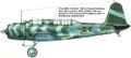 SB2U-1, ВМС США, USS Lexington, экспериментальная окраска