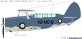 SBC-4, VMO-151, КМП США, Тафуна, остров Тутуила, Американское Самоа, 1942