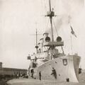 Легкий крейсер SMS Hamburg.