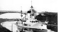 Броненосный крейсер SMS Prinz Heinrich в Кильском канале.