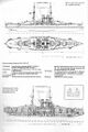 Краткая схема корабля SMS Szent István