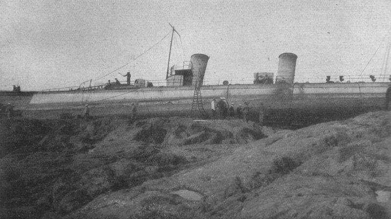 Файл:SMS Taku gestrandet 1913.jpg