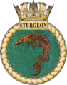 Эмблема HMS Sturgeon.