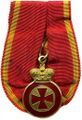 Знак отличия ордена Св. Анны для иностранцев 1829-1911 гг. Аверс.