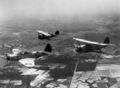 Совместный полет SBC-3, Grumman F3F и Douglas TBD с авианосца USS Eneterprise