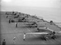 Истребители Sea Hurricane 885 эскадрильи на палубе HMS Victorious 1942 операция «Пьедестал»