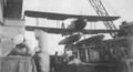 Fairey Seafox, размещенный на катапульте
