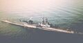 Вертолет H-19 на палубе USS Sealion (APSS-315) (1956 год)