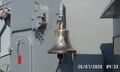 Судовой колокол БПК «Азов» — ныне на БДК с тем же названием. Севастополь, 26 июля 2020 года