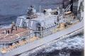 Корма и вертолётные ангары «Адмирала Спиридонова»