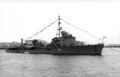 Эсминец «Одарённый» на параде в Ленинграде, 1950-е гг.