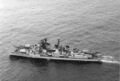 Эсминцы «Московский комсомолец» и «Находчивый» (б/н 322) в море, 1969 год
