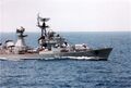«Находчивый» в Средиземном море, май 1983 года
