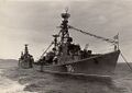 Эсминец «Неудержимый» на параде, 1965 год