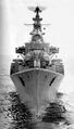 Эсминец «Гневный» во время испытаний в Чёрном море, 1960 год