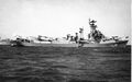 РКБ «Упорный» (пр. 57бис) на рейде порта Могадишо, 1970 год