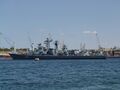 «Сметливый» на буксировке из дока 13 СРЗ, 10 августа 2020 года