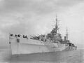 Крейсер «Роялист», на котором с 1943 года служил писатель Алистер Маклин