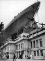 Атомный крейсер «Калинин» перед спуском на воду, 25 апреля 1986 года
