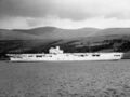 Недостроенный авианосец HMS Hercules на консервации.