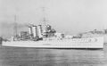 HMS Shropshire на Мальте.