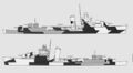 31/11D: USS Ellet USS Stack USS Wilson USS Sterett