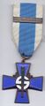 Синий крест с планкой 1917-1918. Аверс
