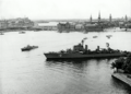 HSwMS Småland в перерыве между учениями.